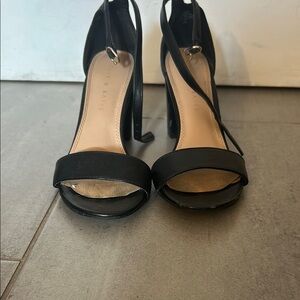 Black Strappy Heels